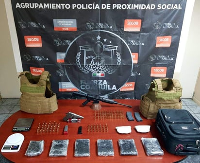 Aseguraron drogas, armas y equipo táctico. (EL SIGLO DE TORREÓN) 