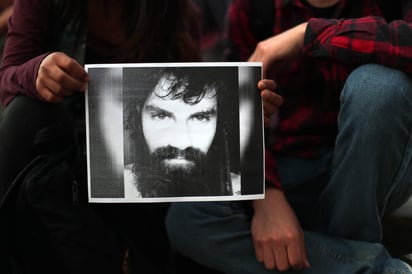 El cadáver de Maldonado fue encontrado en el río Chubut, cerca de donde había sido visto con vida por última vez mientras participaba en una protesta de una comunidad mapuche que fue reprimida por la Gendarmería. (ARCHIVO)