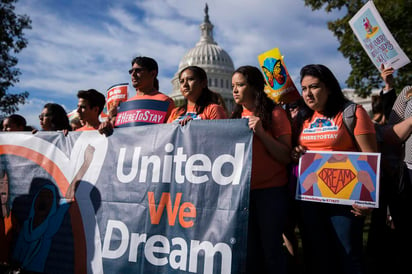 En pausa. Solución para ‘dreamers’ tendrá que esperar. (EFE)