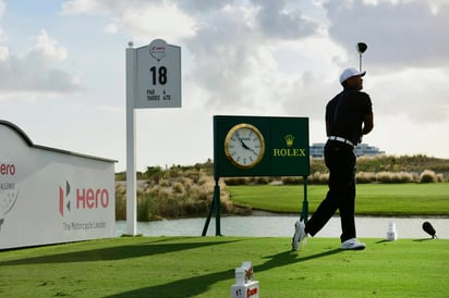 El golfista estadounidense había tenido un buen arranque.