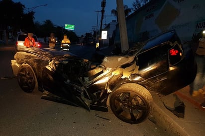 Tragedia. El accidente del pasado domingo dejó como saldo a dos jóvenes sin vida, sólo 'Citlali Anahí' se pudo salvar. (ARCHIVO) 