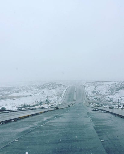 Invierno. Continuará el ambiente muy frío, con temperaturas de -5 grados en zonas de Chihuahua, Coahuila y Durango. (TWITTER)