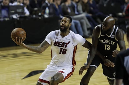 El Heat se impuso 101-89 a los Nets en la Arena Ciudad de México. (EFE)