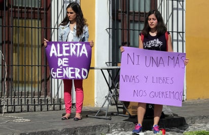 Conforme a la declaratoria emitida a través de la Comisión Nacional para Prevenir y Erradicar la Violencia contra las Mujeres (Conavim), ese estado deberá publicar y divulgar en medios de comunicación y lugares estratégicos la naturaleza y los alcances de la misma. (ARCHIVO)