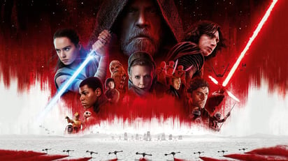 Desde anoche llegó a los cines de la región Star Wars: The Last Jedi