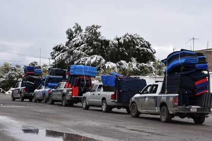 La declaratoria de emergencia se emitió para los 27 municipios de la entidad donde se presentaron nevadas y la caída de aguanieve. (EL SIGLO DE TORREÓN)