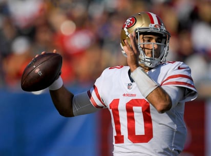 De la mano de Garoppolo, los 49ers enmendaron el camino. Garoppolo y 49ers vencen a Rams; hilan 5ta victoria