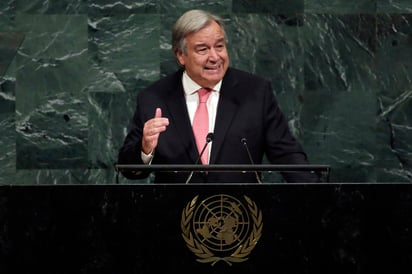 Guterres hizo el llamamiento en un video difundido por la ONU al cumplir ayer el primer año de mandato al frente de Naciones Unidas, puesto en el que relevó al surcoreano Ban Ki-moon. (ARCHIVO) 