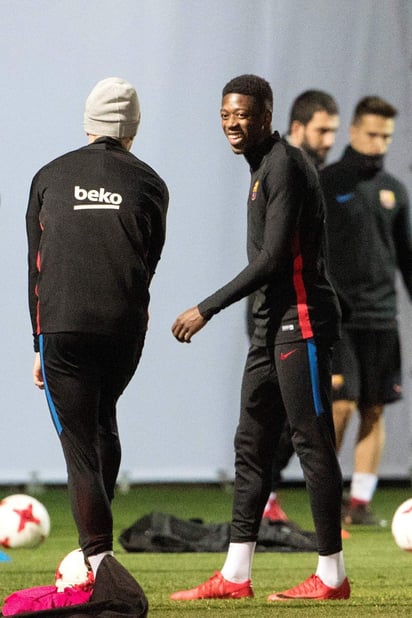 Dembélé, la contratación más cara en la historia de club, pudiera hace su esperado regreso a la cancha el jueves en un duelo de la Copa del Rey contra el Celta de Vigo, luego de una larga ausencia por lesión. (EFE)