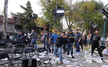 “La agresión que recibimos en Coyoacán por sujetos del PRD y la delegación es inaceptable. Pero no nos van a doblegar. Somos millones que haremos historia en la ciudad y en el país”, escribió en la red social. (ESPECIAL)