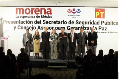 Compromiso. Alfonso Durazo  refrendó el compromiso de AMLO de reducir los índices delictivos. (AGENCIA REFORMA)