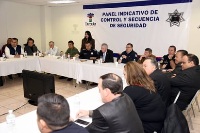 Delitos. En el Panel Indicativo de Control y Secuencia de Seguridad se revisaron los reportes.