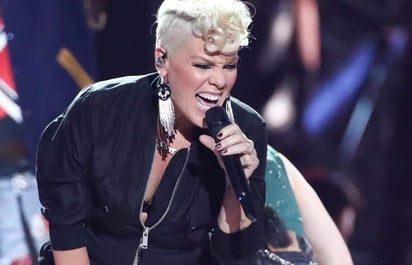 La cantante P!nk tiene 32.1 millones de seguidores en Twitter. (Especial)