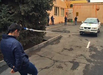 La joven en aficionada al boxeo. (INTERNET)