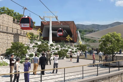 Atractivos. La semana entrante lanzan licitación para construir el parque ecológico en la Estación Cerro de las Noas del Teleférico.