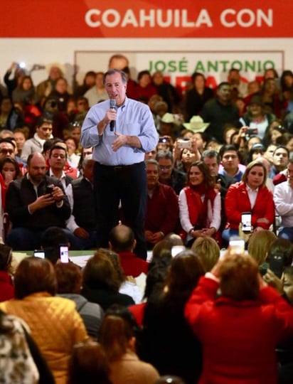 “¿Dialogamos con los homicidas?, ¿con los violadores, secuestradores o con quienes violenta a una mujer?, con ellos no hay diálogo. El único lenguaje es el de la ley”, dijo Meade en el evento priista. (TWITTER)