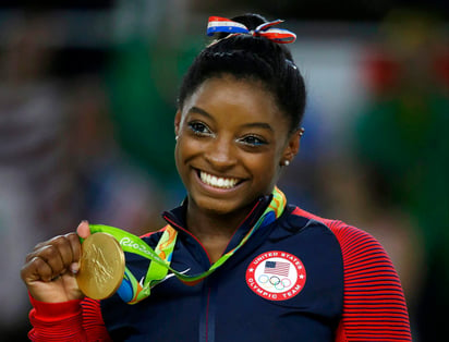 Simone Biles publicó en sus redes sociales una carta donde dice que fue abusada por Larry Nassar. (Archivo)