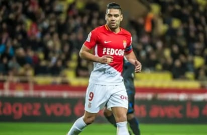 Radamel Falcao marcó el tanto del empate al minuto 92. (Cortesía Monaco)