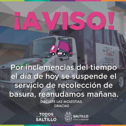 En redes sociales compartieron el aviso. (TWITTER) 