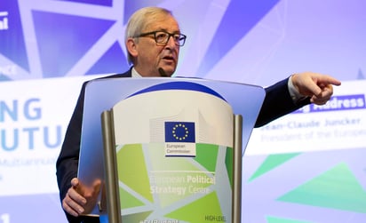 Sueño.  Jean-Claude Juncker, manifestó su deseo de que RU vuelva a hacer parte de la UE. (ARCHIVO)