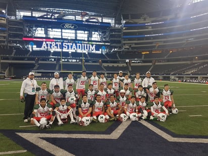 Los jóvenes laguneros cayeron 62-0 ante la selección de los Estados Unidos. (Especial)