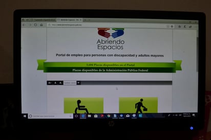 Alternativa. Difunden beneficios de acceder al Portal del Empleo, donde se facilita la vinculación con empresas. (EL SIGLO DE TORREÓN)