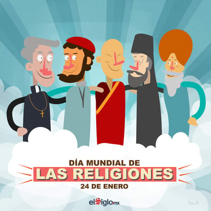 La Organización de las Naciones Unidas instituyó el Día Mundial de las Religiones, el cual fue celebrado por primera vez un día como hoy, pero del año 1950. (TOM PALOMARES)