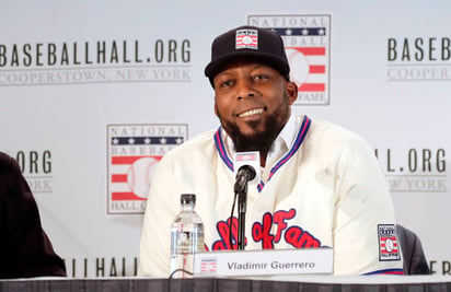 Vladimir Guerrero, nuevo integrante del Salón de la Fama. De Don Gregorio a Cooperstown como Angelino