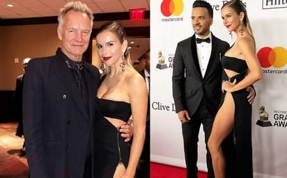 Sting no dudó en realizarle una broma a su colega Luis Fonsi, quien durante un encuentro con el inglés, no perdió la oportunidad de pedirle una foto junto a su esposa, Águeda López.