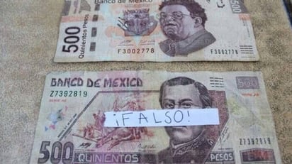 Riesgo. Hasta 12 años de prisión y una multa se castiga a quien ponga en circulacion un billete falso.