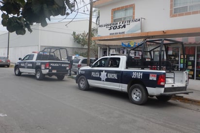 Movilización. El incidente provocó la movilización de distintas corporaciones de seguridad del estado y municipio. (EL SIGLO DE TORREÓN)