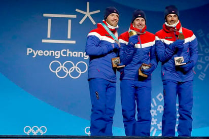 Noruega suma una de oro, cuatro de plata y tres de bronce, para cerrar con ocho metales.