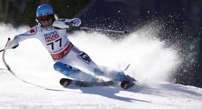 Sarah Schleper deberá esperar para su debut en la competición invernal en Pyeongchang. (Archivo)