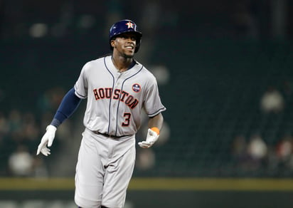 Tras ganar la Serie Mundial con Astros de Houston, Cameron Maybin jugará nuevamente con Marlines. (Archivo)