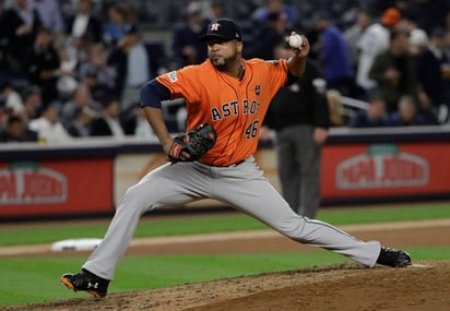 Francisco Liriano ganó la Serie Mundial con los Astros la campaña pasada. 