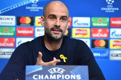 Josep Guardiola, director técnico del Manchester City.