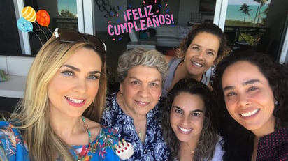 Aracely Arámbula, se encuentra celebrando su cumpleaños número 43. (ESPECIAL)