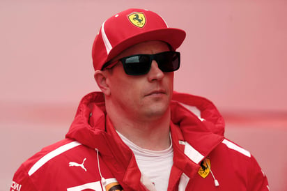 Kimi Raikkonen cronometró la vuelta más rápida de ayer. (AP)