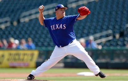 Bartolo Colón cumplirá 45 años durante la temporada. Los Rangers serán el equipo 11 del lanzador en las Grandes Ligas. (AP)