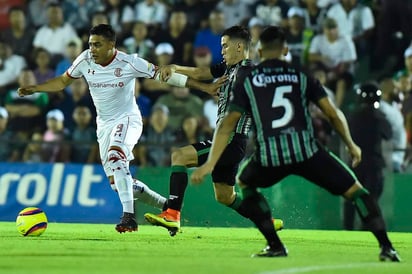 Los goleadores de la noche por el cuadro mexiquense fueron el mexicano Aldo Benítez, a los 23 minutos, y del argentino Pedro Alexis Canelo con un doblete a los 60 y 65 minutos, por Cafetaleros descontó Eduardo Pérez a los 53. (TWITTER)