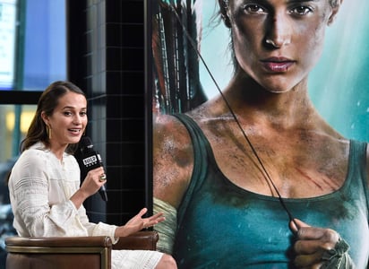 Para Alicia Vikander, la nueva Lara Croft, es maravilloso saber que los tiempos están cambiando. (ARCHIVO)