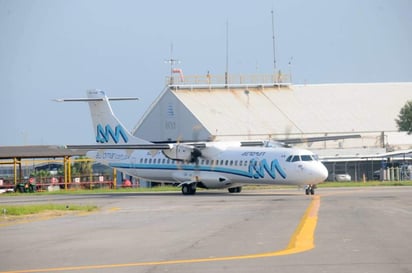 El vuelo de Monclova a México inició con 5 frecuencias por semana y mantenía en promedio una ocupación del 80 por ciento de sus plazas.