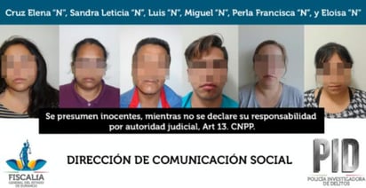 Quedaron detenidos por los agentes de la Unidad Especializada en el Combate al Secuestro (UECS) y a disposición del Juez de Control en turno, por la responsabilidad que les resulte. (ESPECIAL)