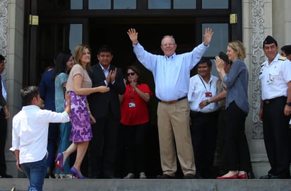 Renuncia. Kuczynski renunció a la Presidencia de Perú, lo que será oficializado por el Congreso el día de hoy. (EFE)