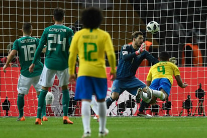 Gabriel Jesus marcó el único tanto del juego. (EFE)