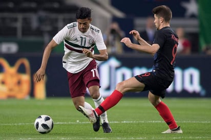 El duelo de la Selección inició intenso, explosivo por parte de la escuadra croata mientras que los convocados de Osorio buscaron oportunidades para abrirse paso entre los tres cuartos de cancha. (TWITTER)