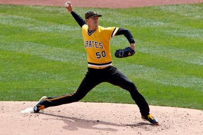 Jameson Taillon logró la primera blanqueada de su carrera. (AP)