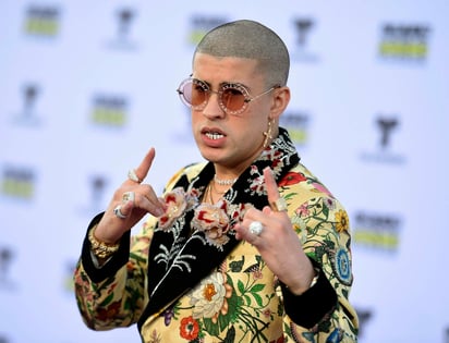 El cantante Bad Bunny manifestó su admiración por las mujeres. (ARCHIVO)