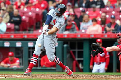 Greg García bateó dos jonrones y produjo tres carreras en el juego. (AP)