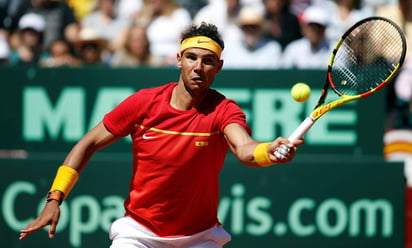 Rafael Nadal no tuvo problemas para derrotar 6-1, 6-3 al esloveno Aljaz Bedene. (Archivo)